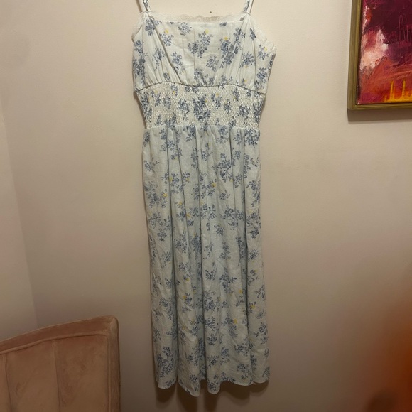 LPA “Eloisa” Dress in Floral Print w Spaghetti Straps - Size S - Has Pockets! - Picture 3 of 10